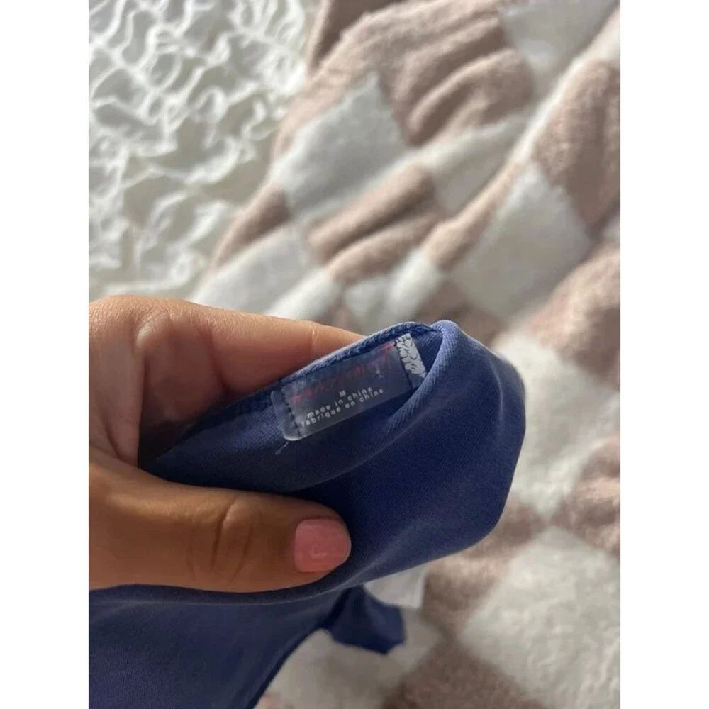 Free people movement cross back tank size medium